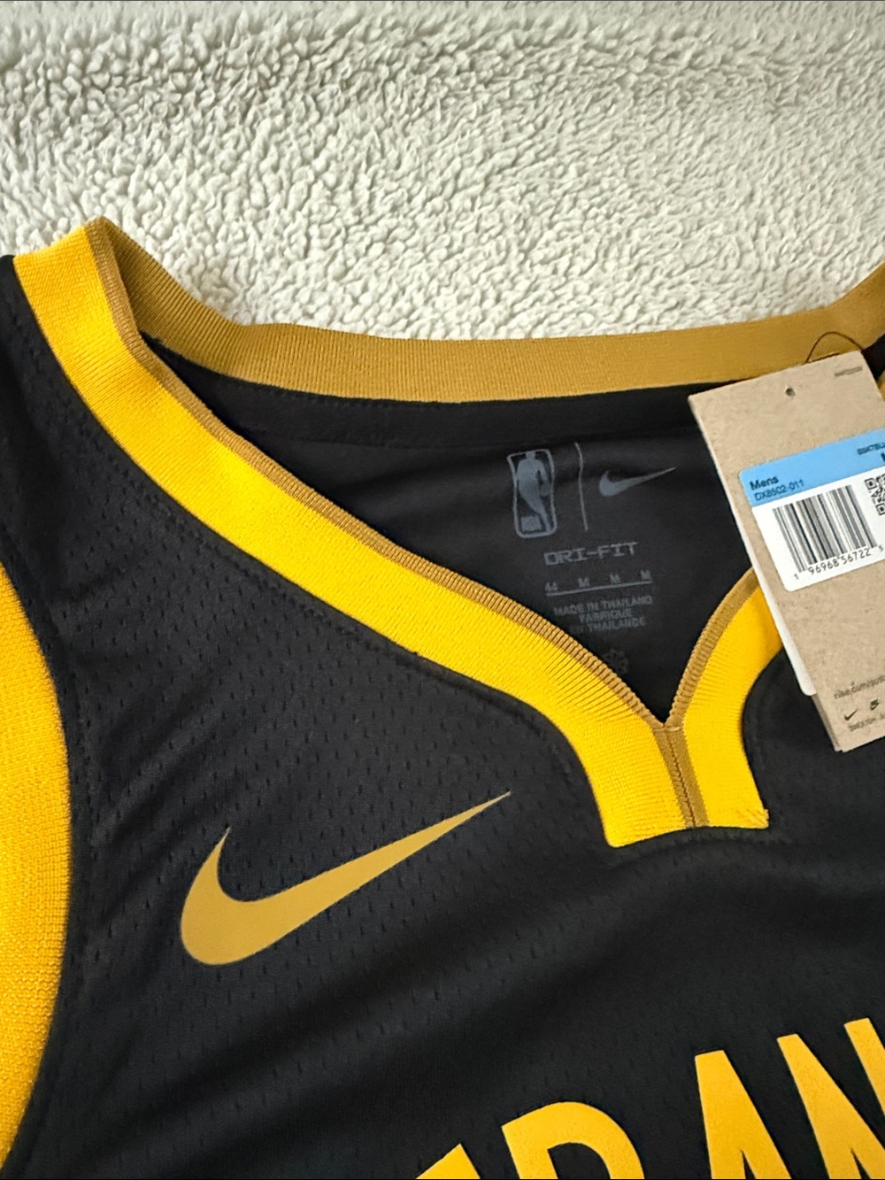 Golden State Warriors #30 Steph Curry NBA City Edition Nike Swingman Jersey - Picture 3 of 8